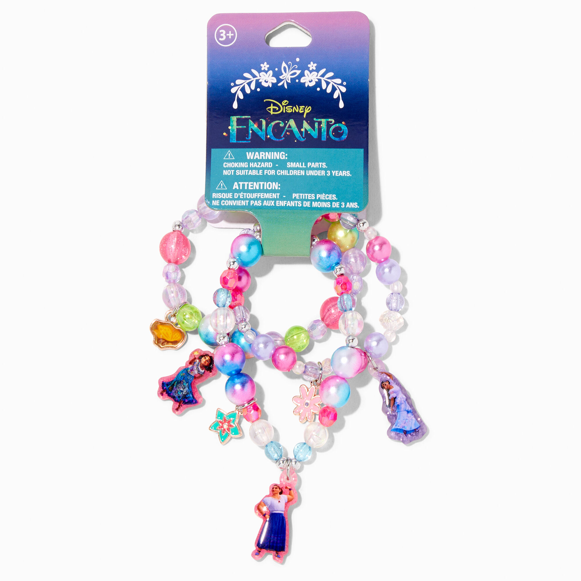 Disney Encanto Beaded Stretch Bracelets - 3 Pack,