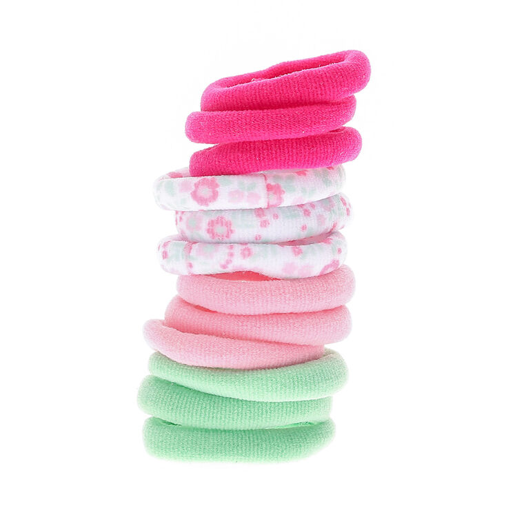 Claire&#39;s Club Rolled Hair Ties - 12 Pack,