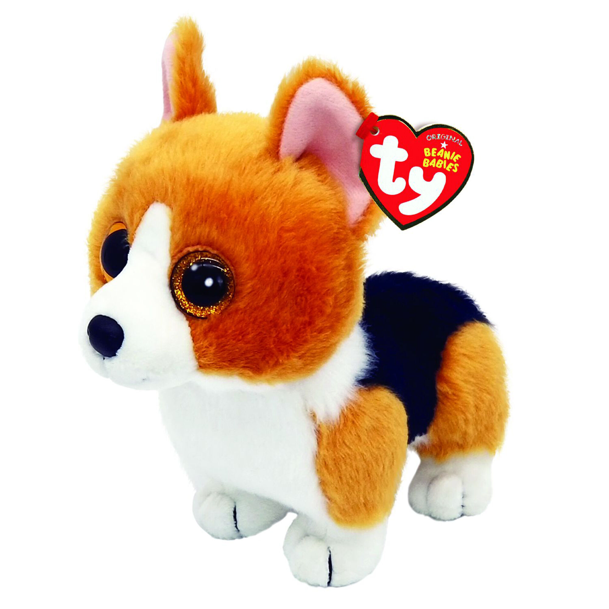 Claire's Peluche Colin le corgi Beanie Baby Ty®