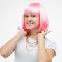 Pink Short Length Wig,
