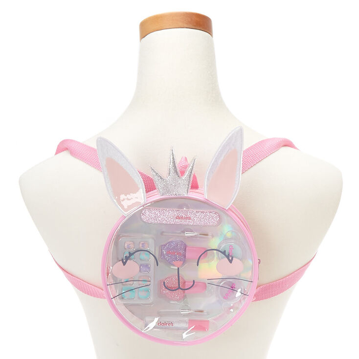 Claire&#39;s Club Claire the Bunny Beauty Bag Set - Pink,