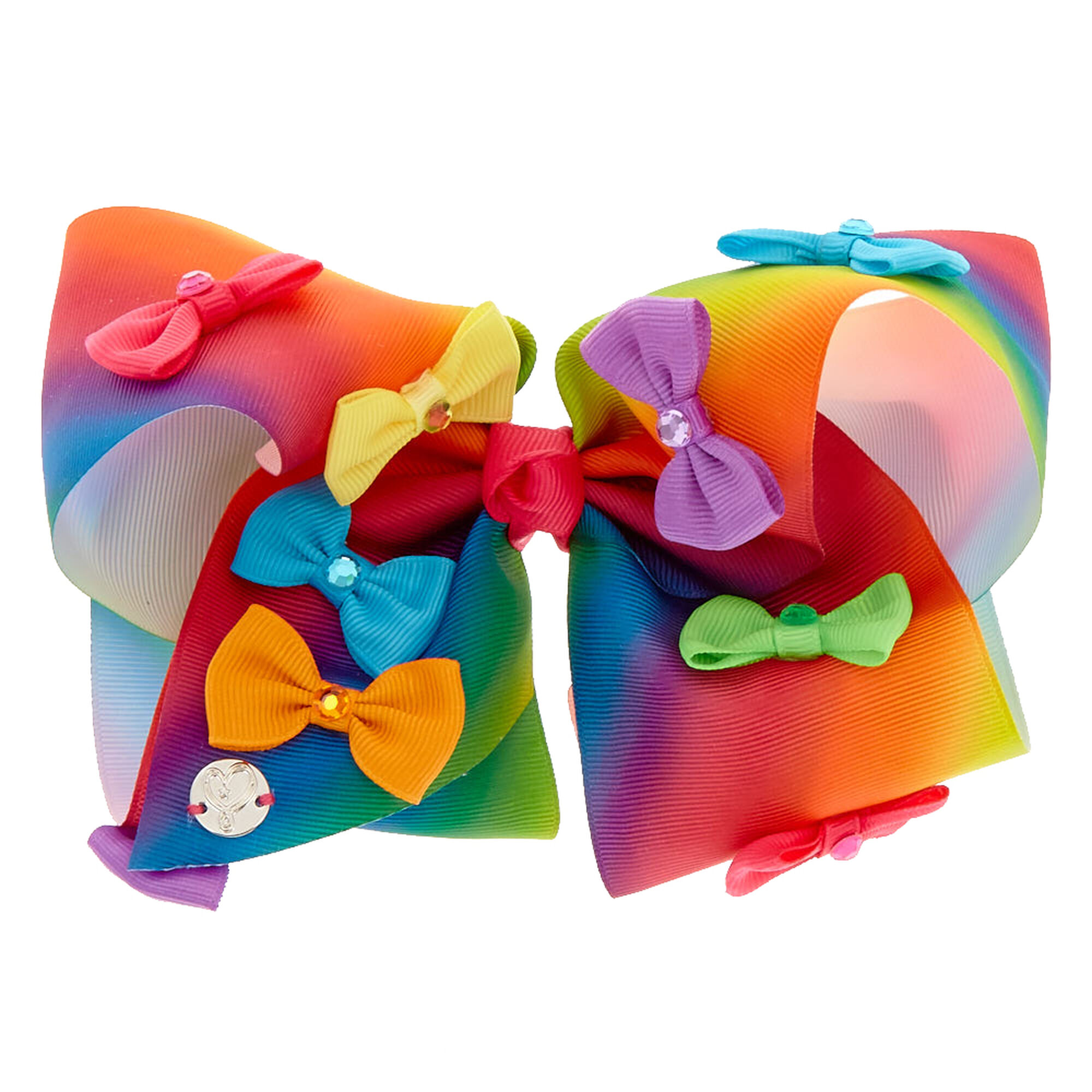 JoJo Siwa™ Large Rainbow Bow Power Hair Bow | Claire's US