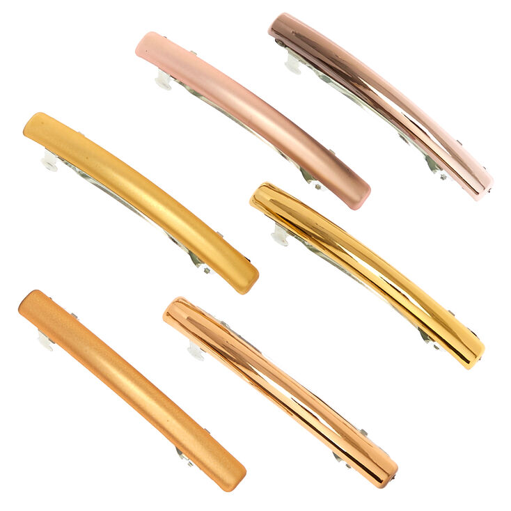 Claire's Barrettes en métaux assortis