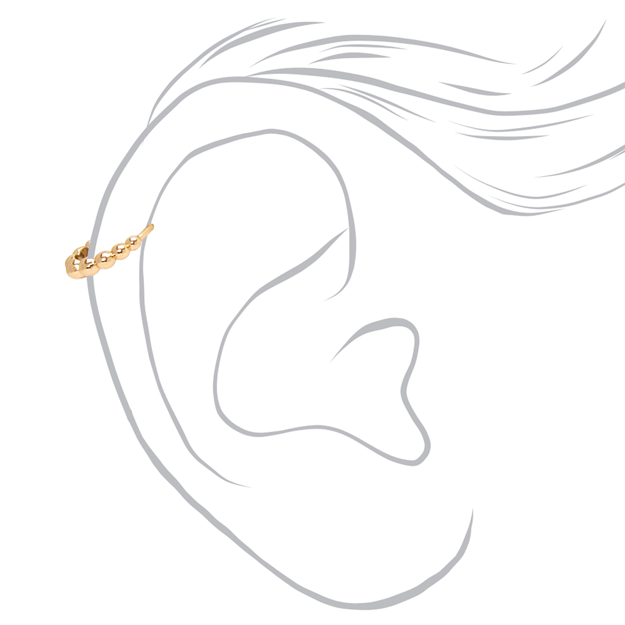 Helix Earrings Studs Earrings Shop Online Claire s PL Claire s