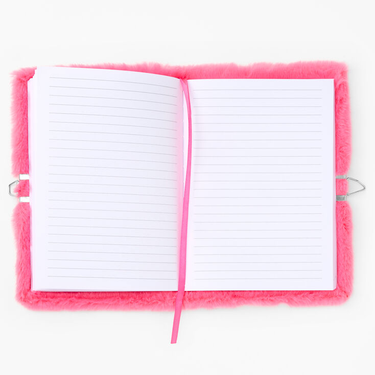 Bejeweled Initial Fuzzy Lock Diary - F,