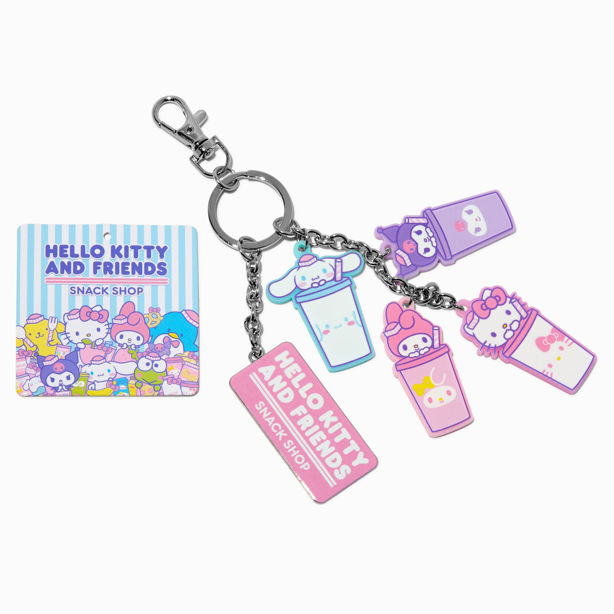 Hello Kitty® And Friends Snack Shop Multi Charm Keychain,