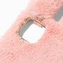 Furry Pink Bunny Protective Phone Case - Fits iPhone&reg; 12 Pro Max,