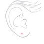 Butterfly Stud Earrings - Pink,