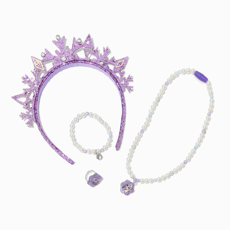 Parure de bijoux et diad&egrave;me La Reine des Neiges&nbsp;2 Disney - Violet,