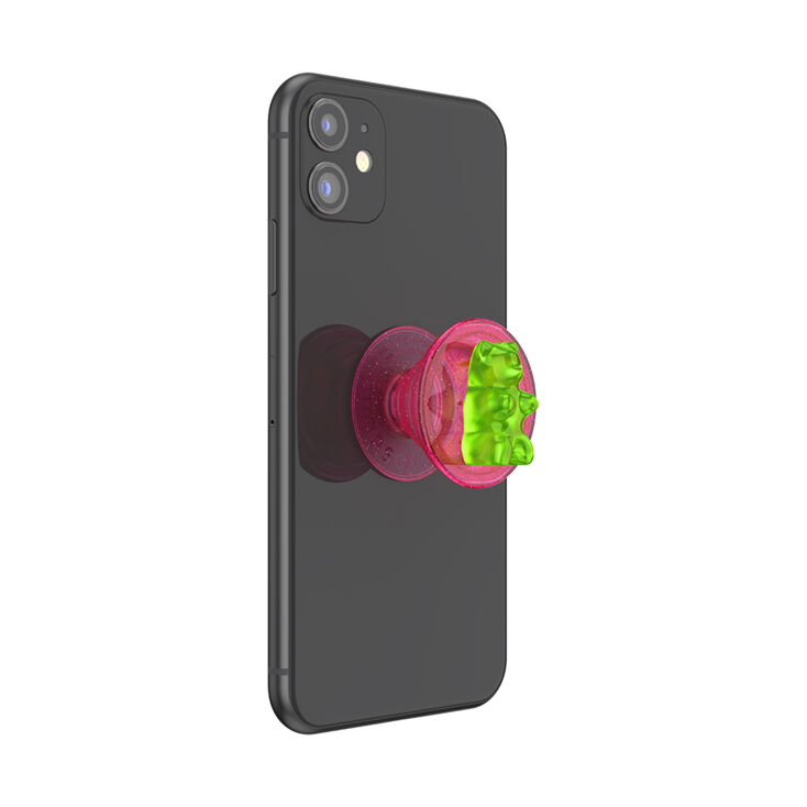 PopSockets&reg; PopGrip - Green Gummy Bear,