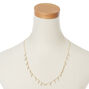 Silver Tassel Statement Necklace,