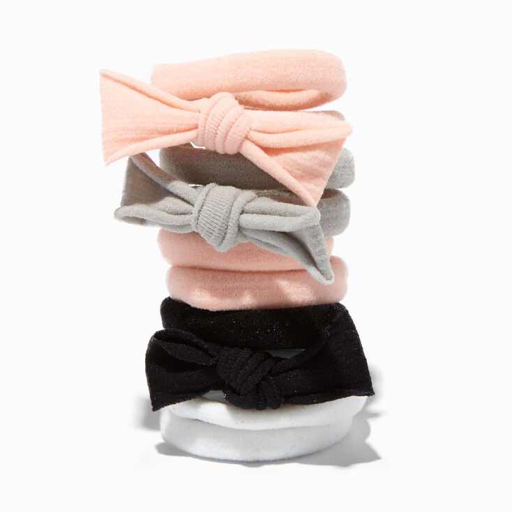 Claire&#39;s Club Edgy Rolled Hair Ties - 10 Pack,