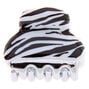 Mini Zebra Hair Claw,