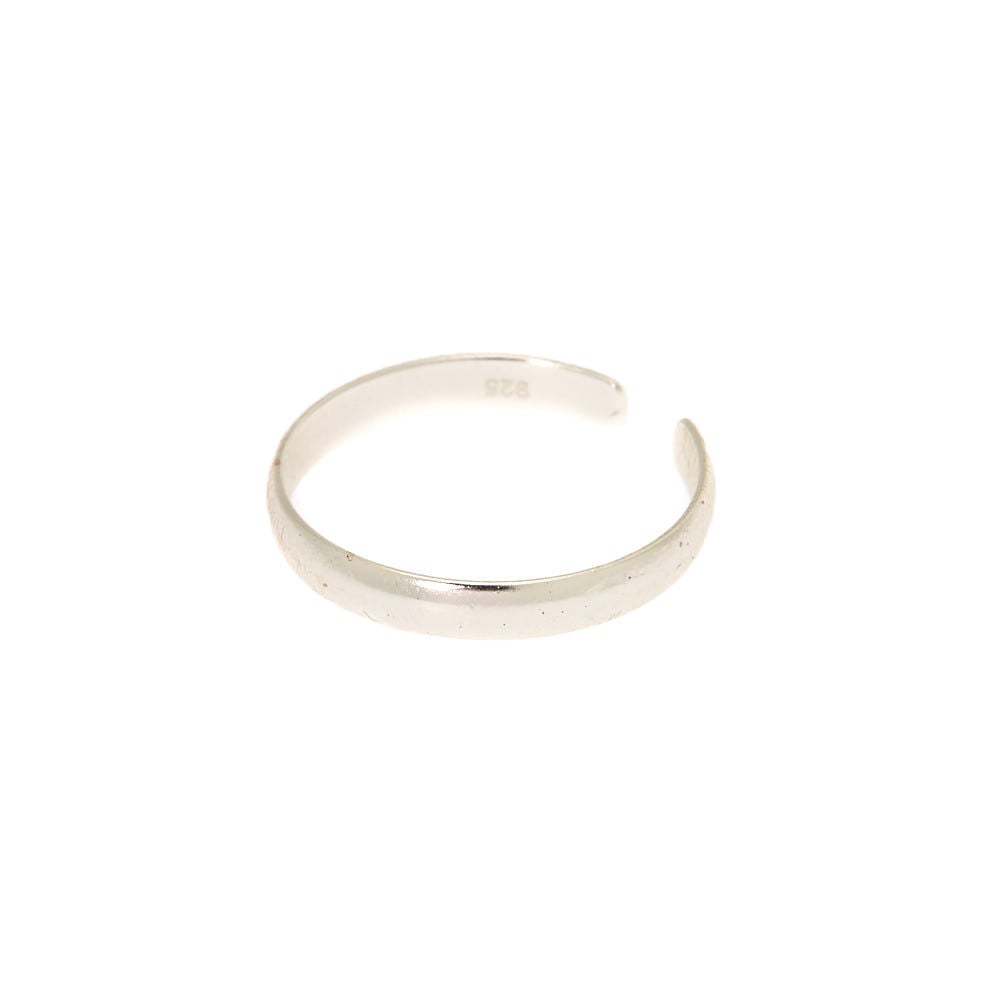 Sterling Silver Classic Band Toe Ring