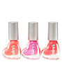 Lot de vernis &agrave; ongles &agrave; base d&#39;eau en forme de c&oelig;ur rose,