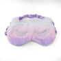 Purple Ombre Furry Sleeping Mask,