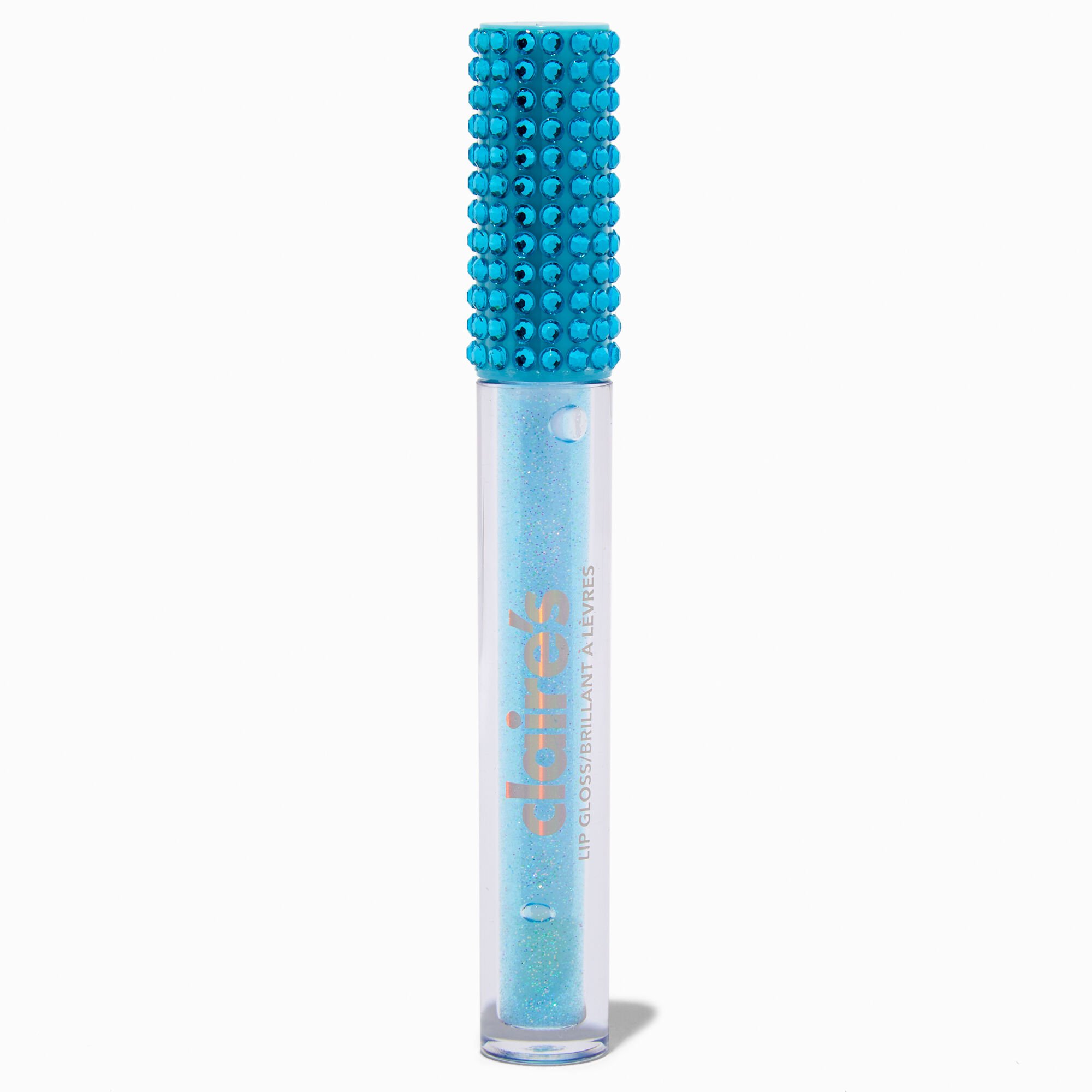 Blue Bling Glitter Lip Gloss Wand,