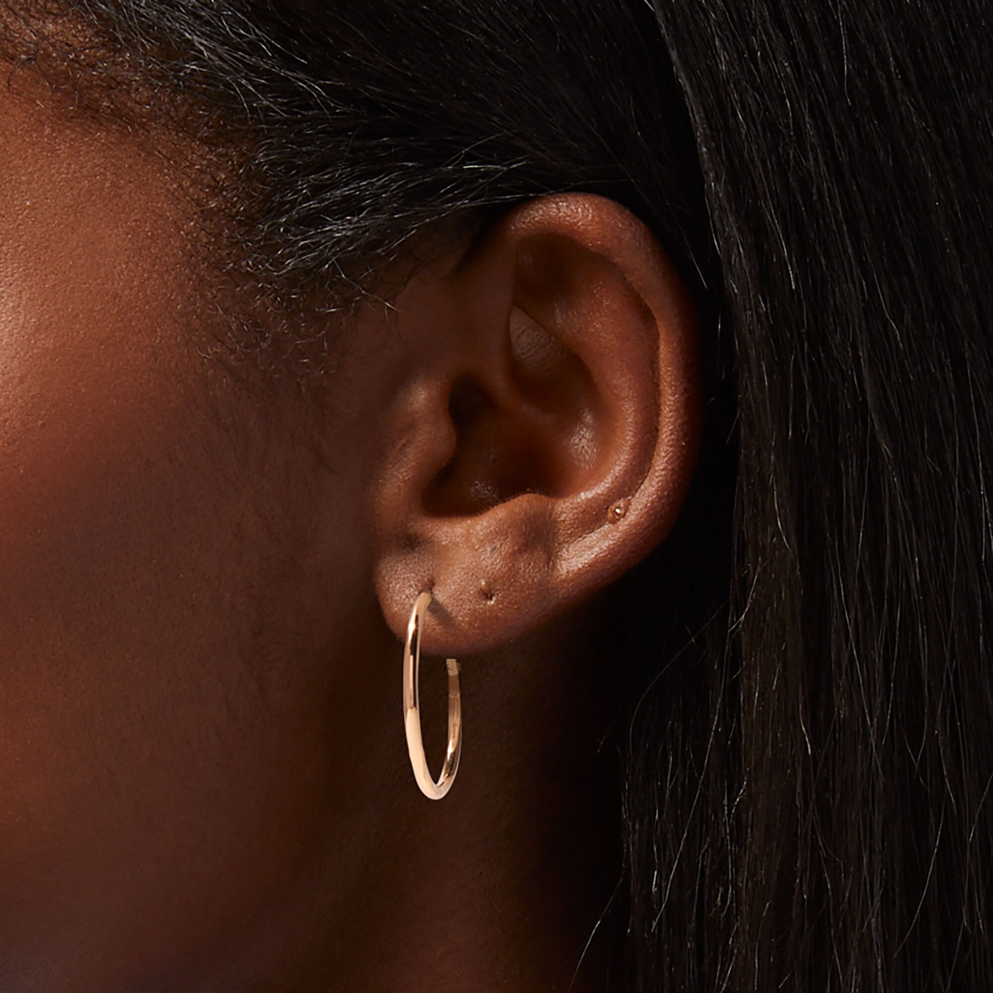 Claire's gold hoops clearance