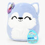 Squishmallows&trade; 8&quot; Claire&#39;s Club Exclusive Husky Soft Toy - Sky Blue,