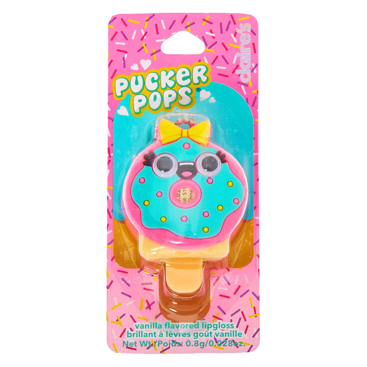 Pucker Pops&reg; Donut Bow Lip Gloss - Vanilla,