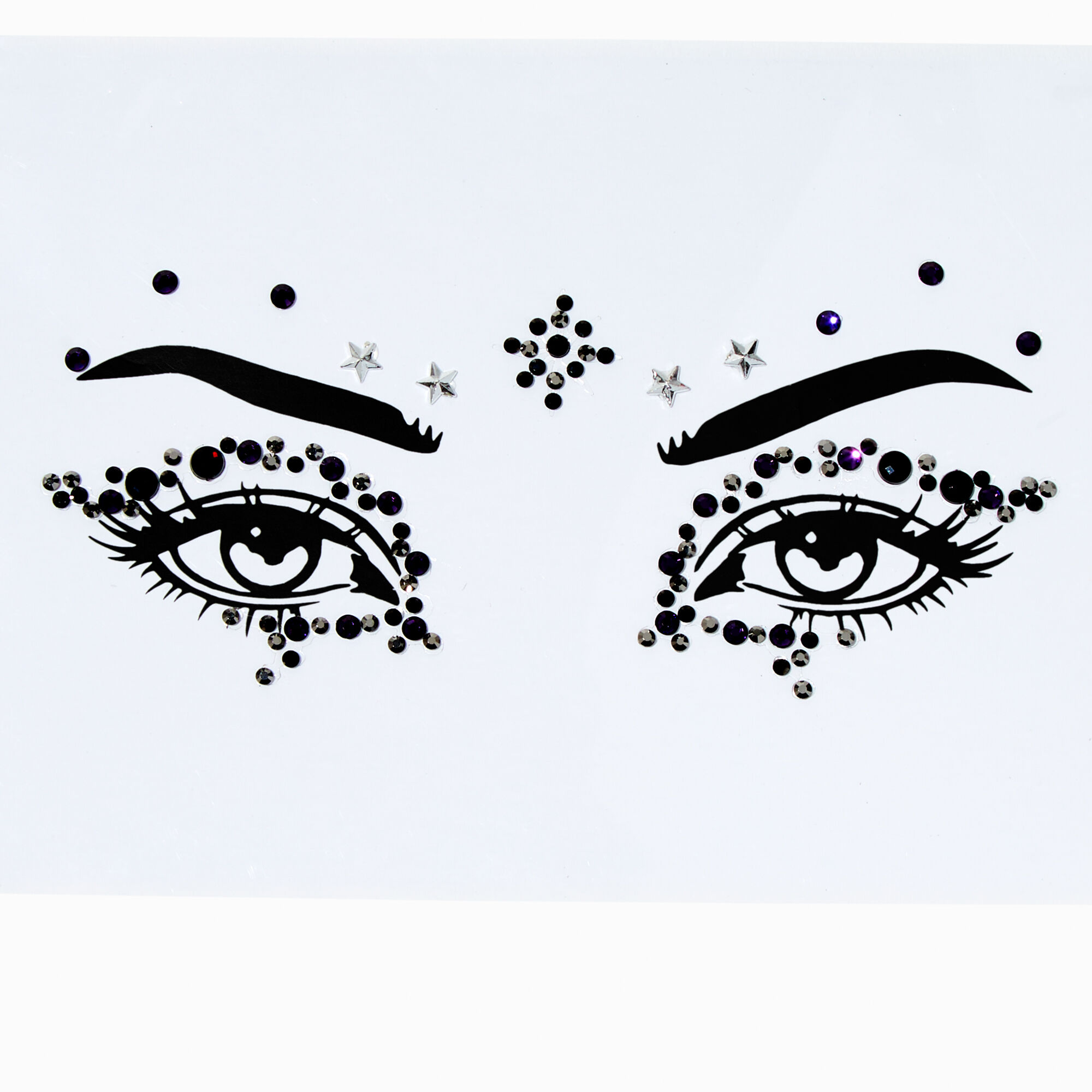 View Claires Star Gems Faux Tattoo Liner Black information