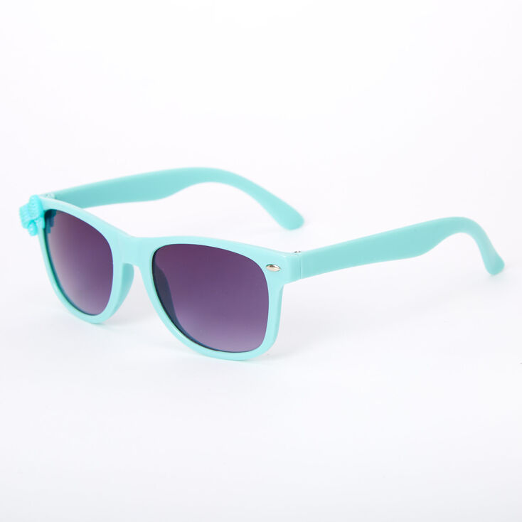 Claire's Club Retro Sunglasses - Mint | Claire's US