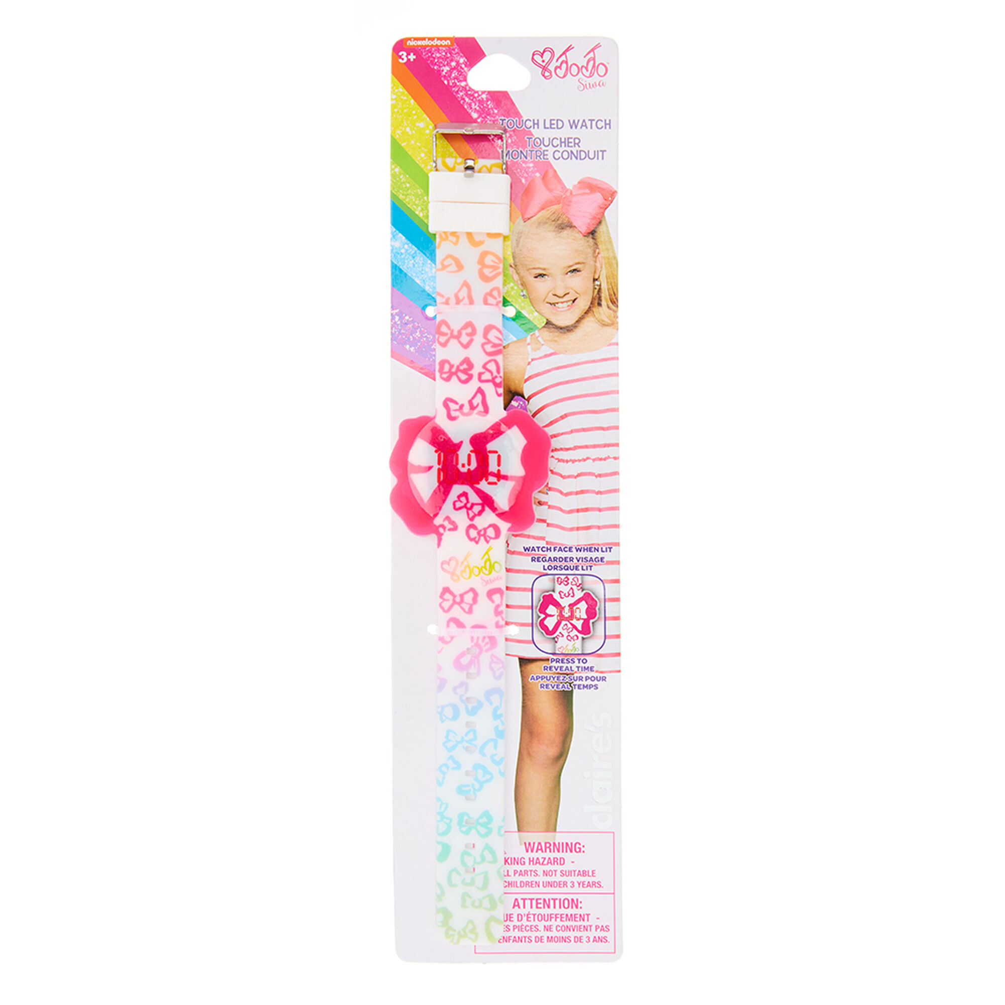 jojo siwa led touch screen watch