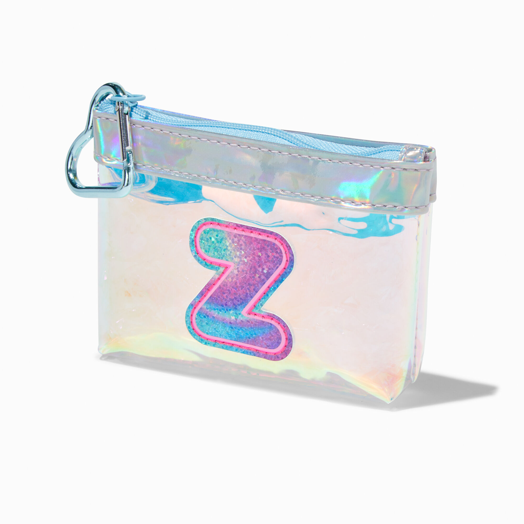 Claire's Porte-monnaie à initiale holographique - Z