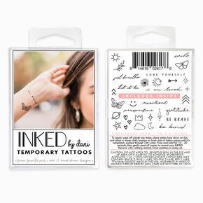 INKED by Dani Forever Favorites Temporary Tattoos,