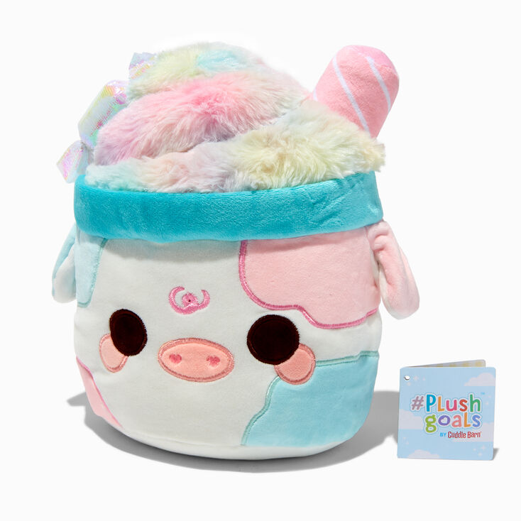 &#35;Plush Goals by Cuddle Barn&reg; 11&#39;&#39; Cotton Candy Mooshake Plush Toy,