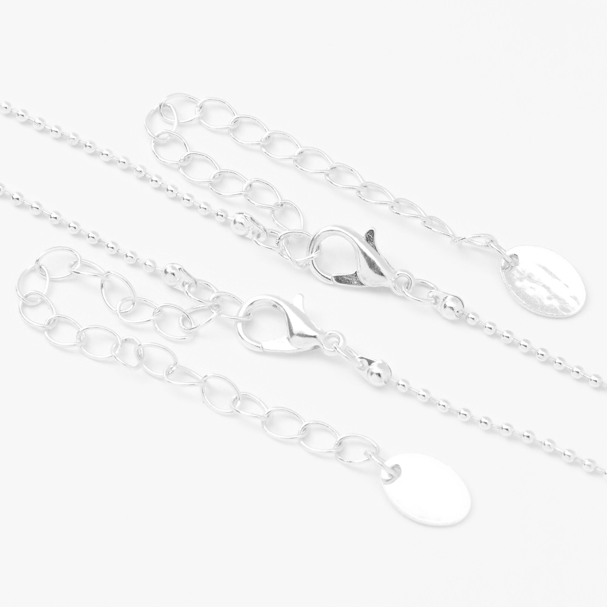 Best Friends Yin Yang Split Pendant Necklaces - 2 Pack,