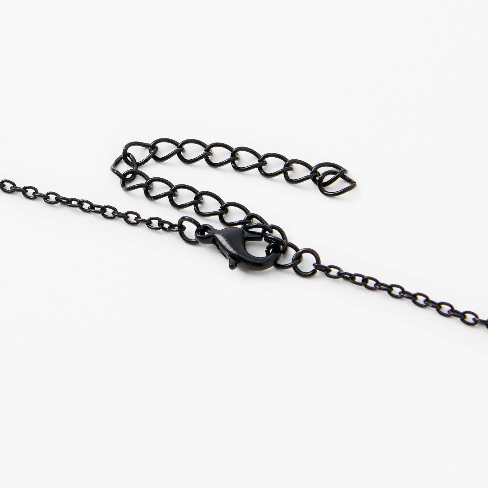Black Celestial Moon Statement Necklace,