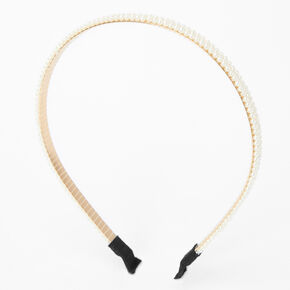 Triple Pearl Headband - Ivory,