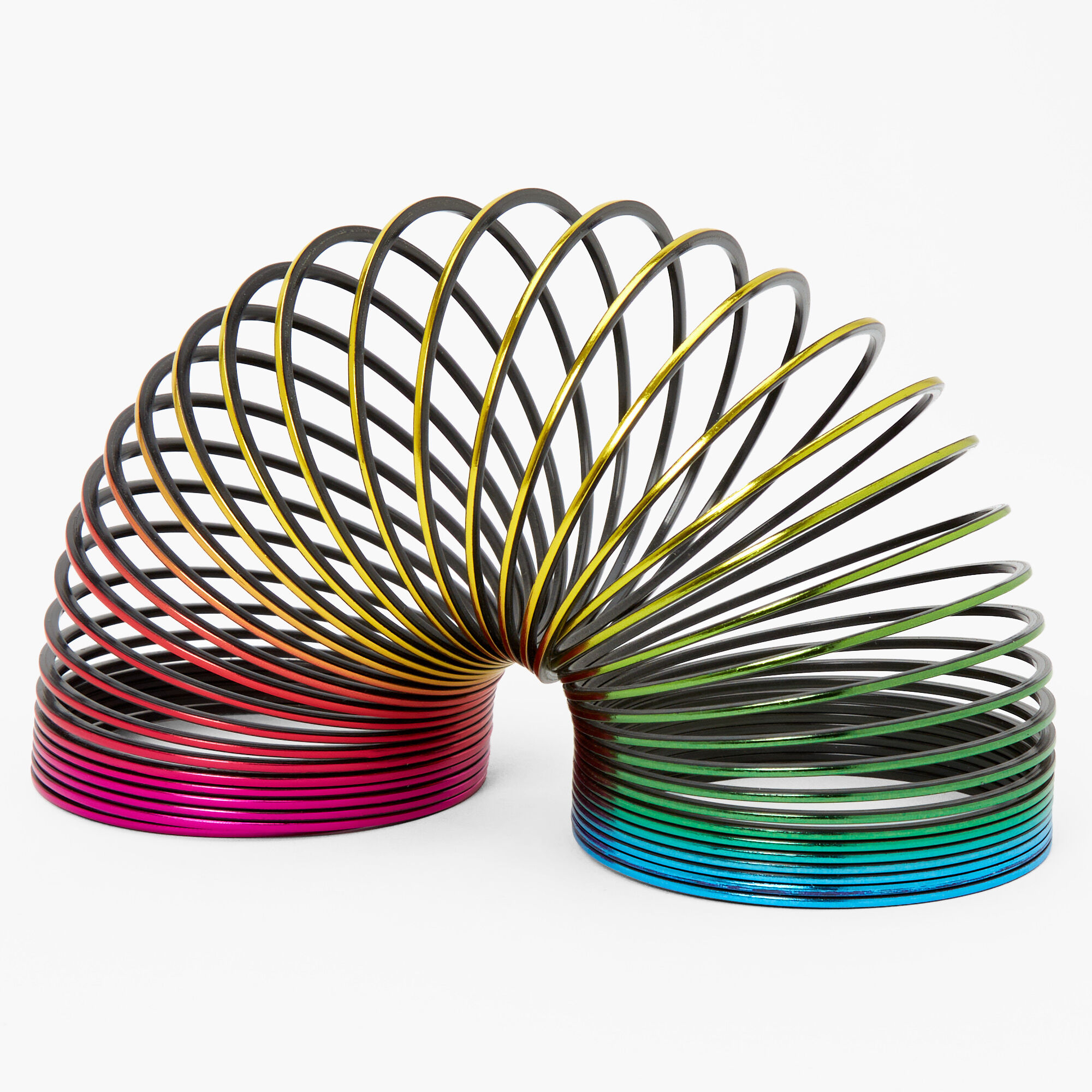 Metallic Rainbow Pocket Spring Toy,