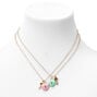 Best Friends Lock &amp; Key Pendant Necklaces - 2 Pack,