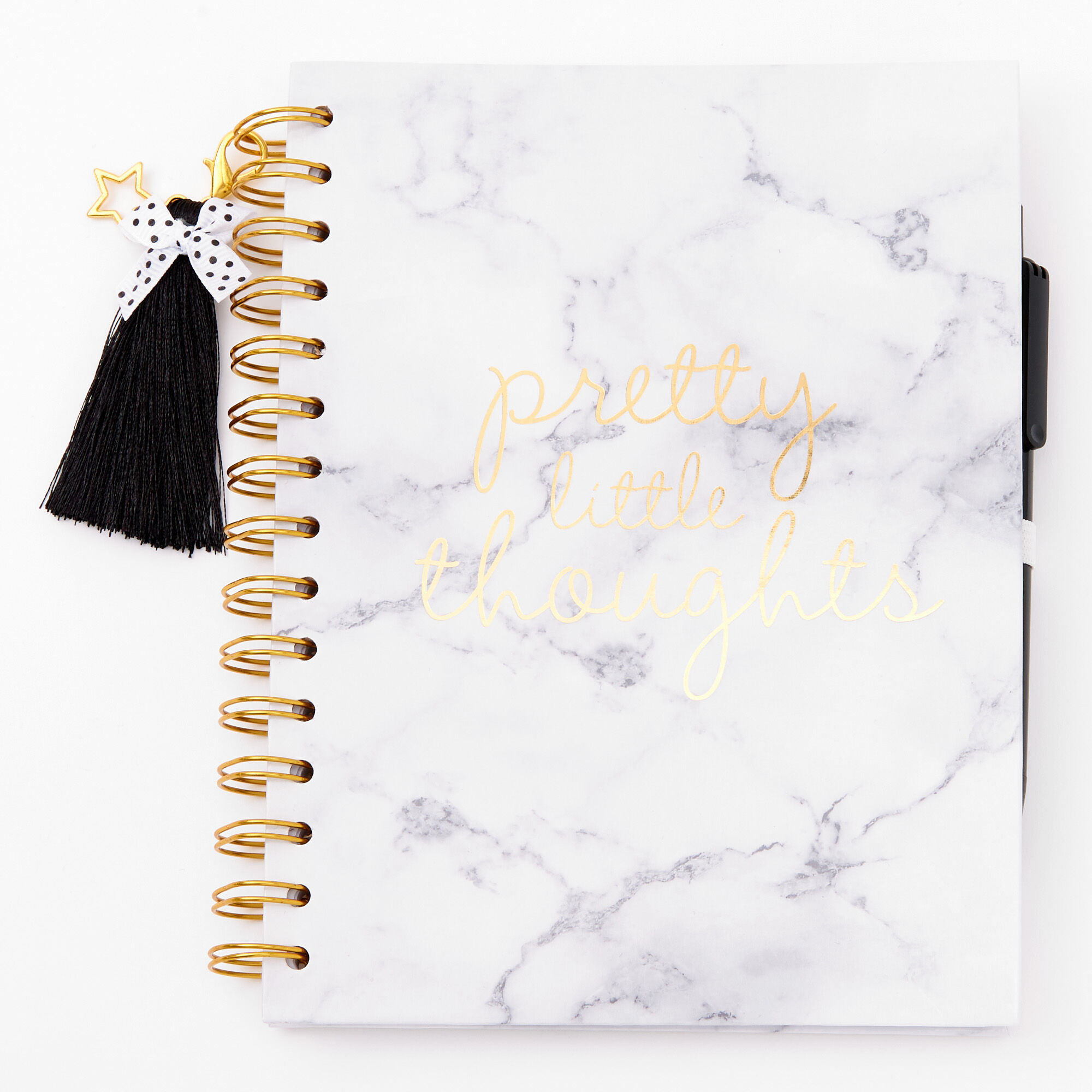 PPretty Little Thoughts Marble Notebook
