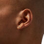 Claire&#39;s Exclusive Platinum 3mm Black Cubic Zirconia Studs Ear Piercing Kit with Ear Care Solution,