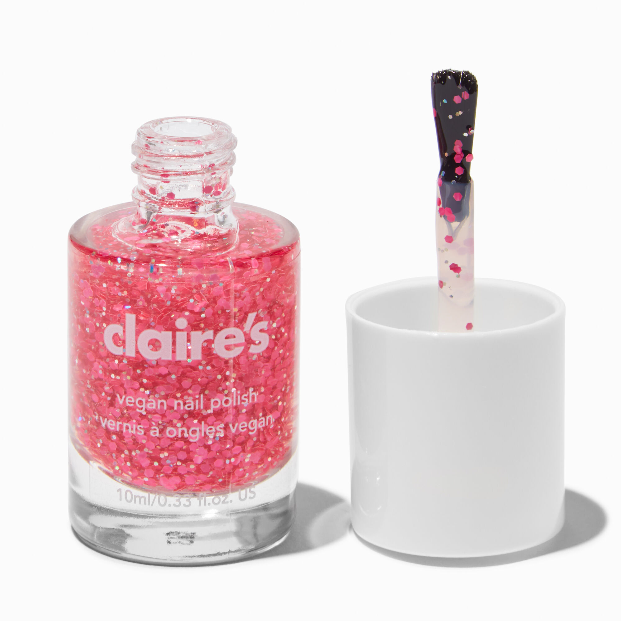 View Claires Vegan Glitter Nail Polish On Stage information
