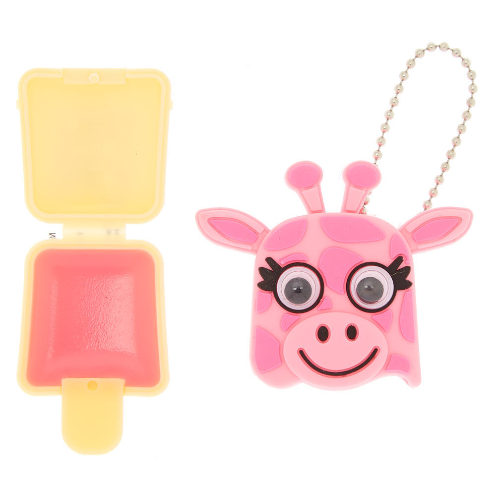 Pucker Pops Giraffe Lip Gloss - Pink Guava,