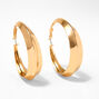 Gold 60MM Chunky Hoop Earrings,