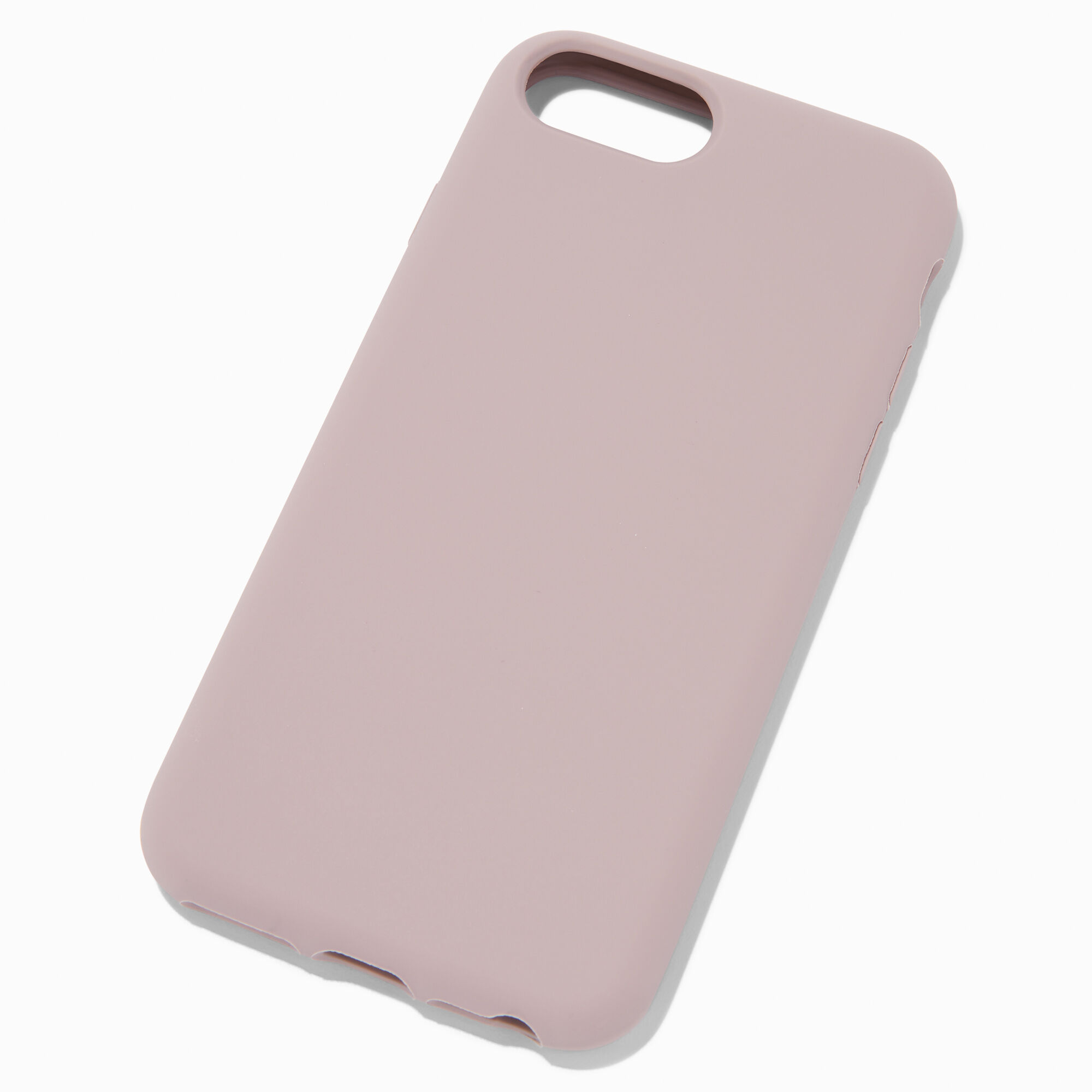 Schatting vliegtuigen hypotheek Solid Mauve Silicone Phone Case - Fits iPhone® 6/7/8 SE | Claire's US