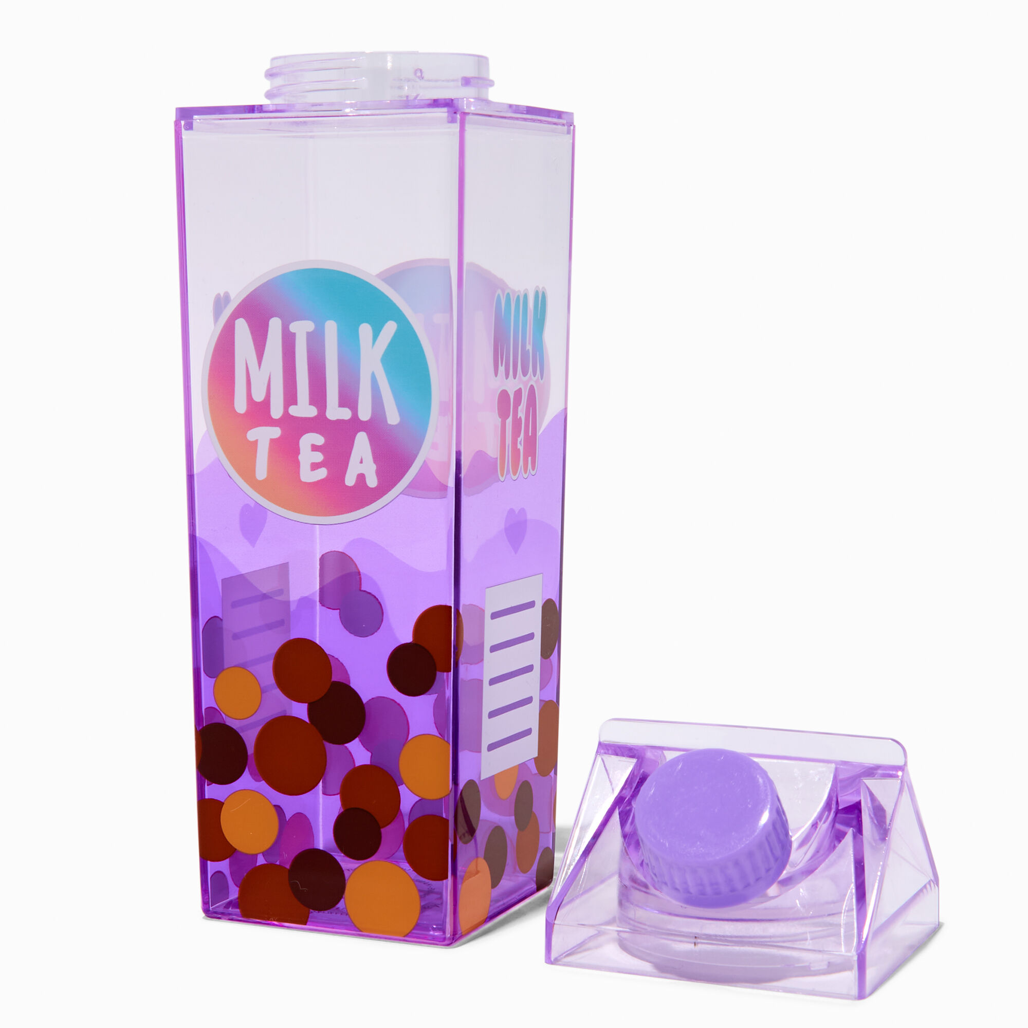 Milk Tea Carton Water Bottle,