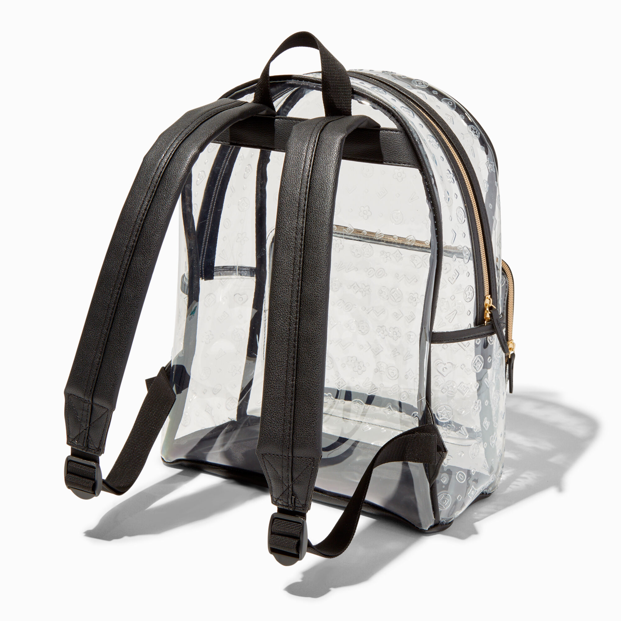 Clear backpack large cheap