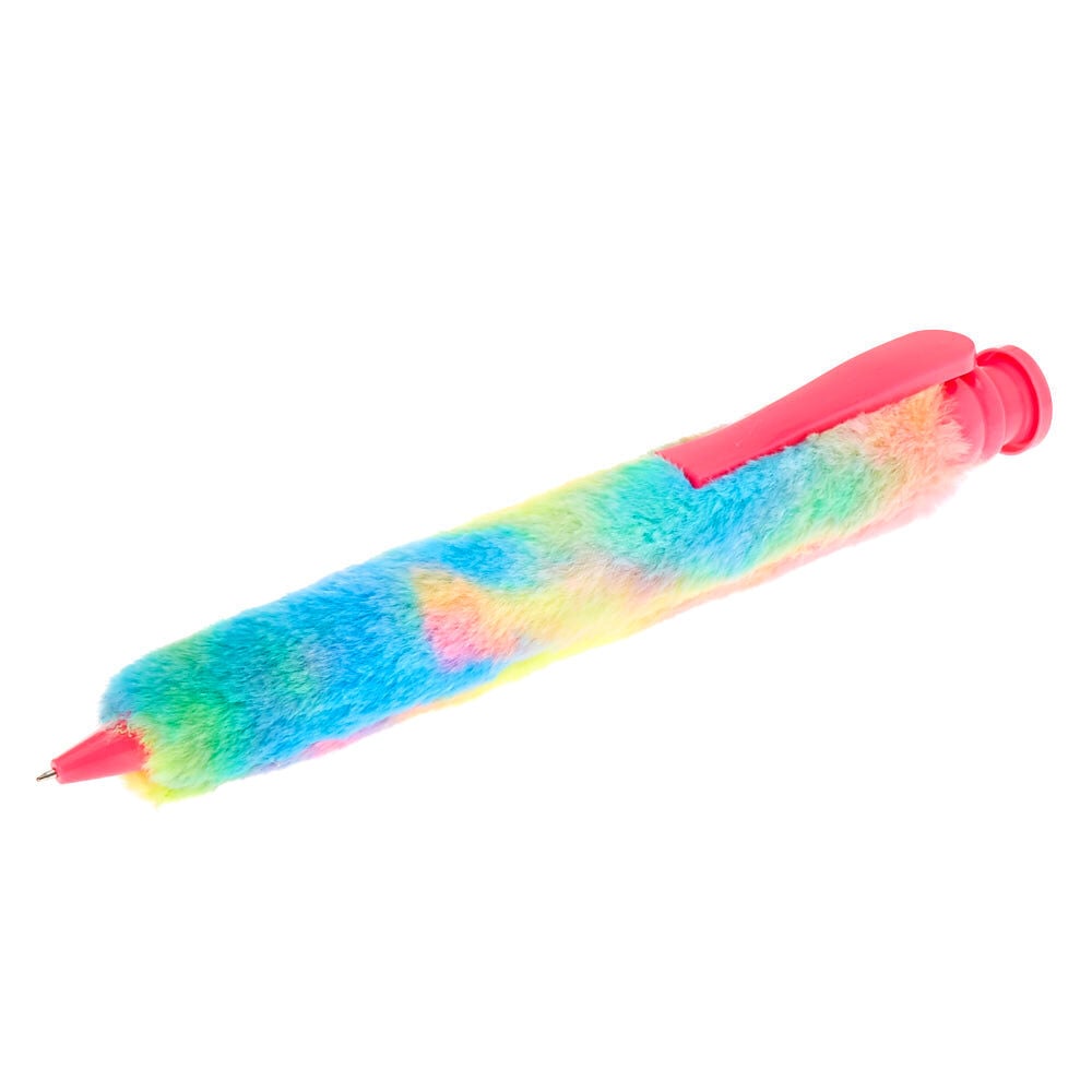 Faux Fur Rainbow Jumbo Pen,