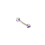 16G Rainbow Fireball Rook Earring,