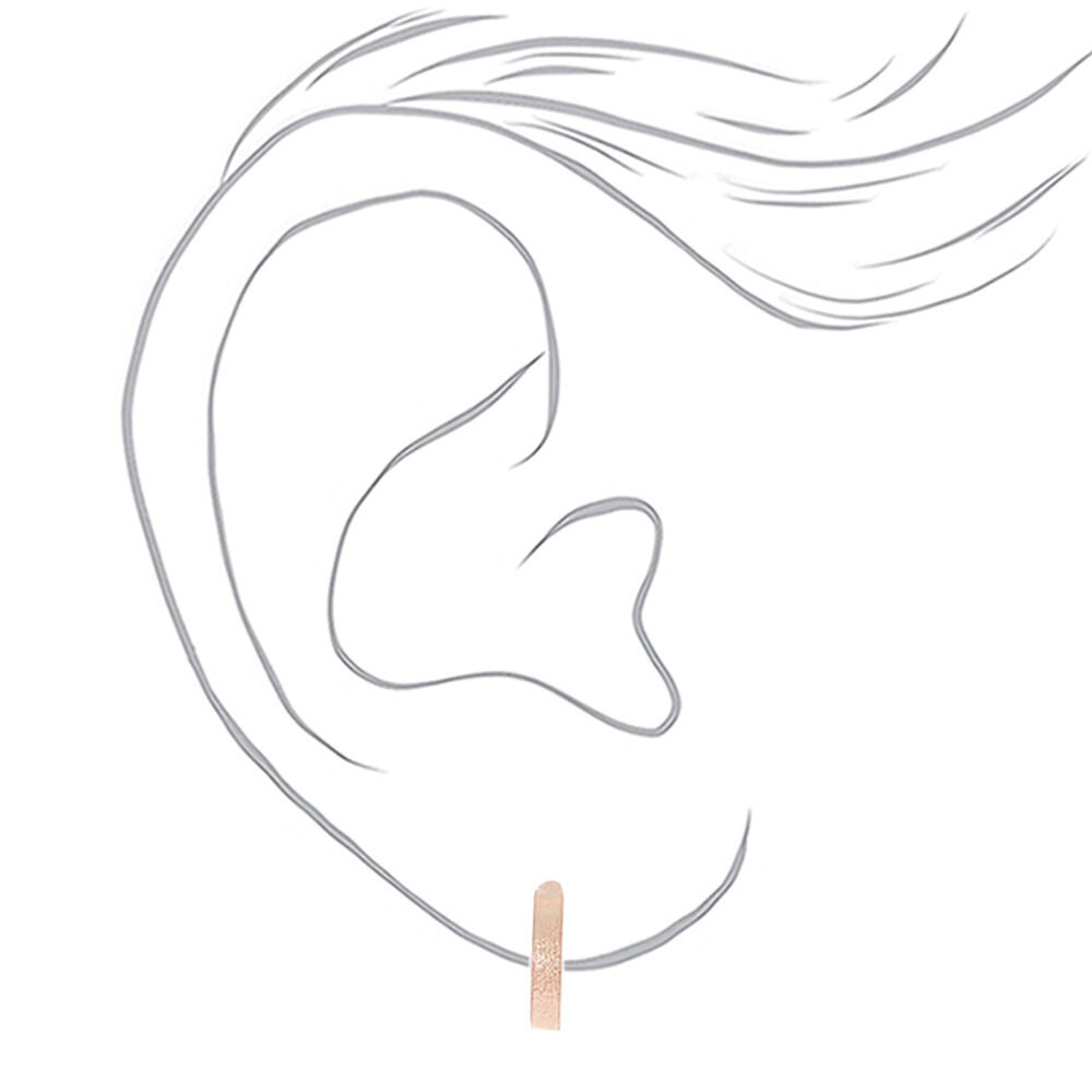Rose Gold Earrings Set - 9 Pack,