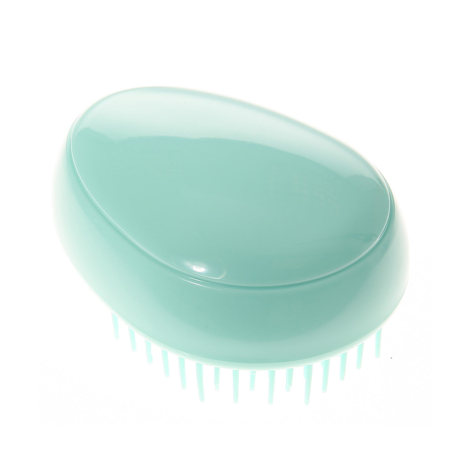 Mini brosse à cheveux vert menthe,