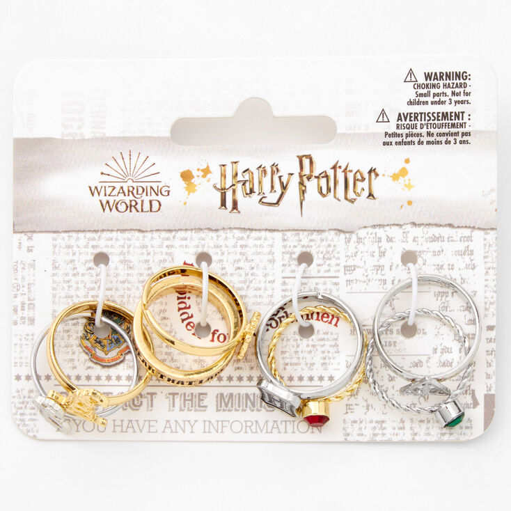 Harry Potter&trade; Wizarding World Gold &amp; Silver Rings - 8 Pack,