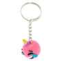 Lot de 5 porte-cl&eacute;s &eacute;moji arc-en-ciel,