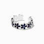 Silver-tone Daisy Band Mood Ring,